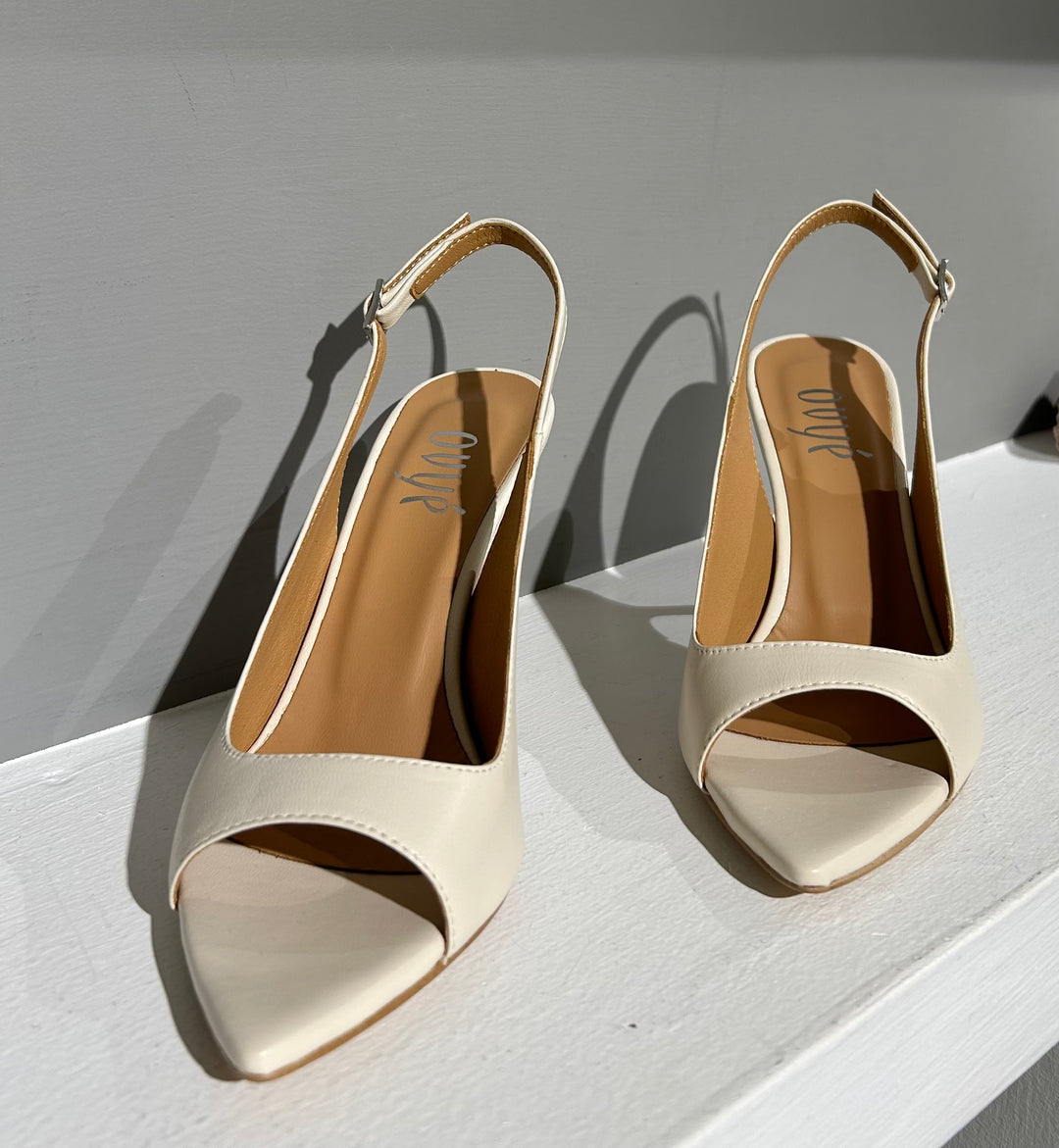 OVYÈ - SCARPE SLINGBACK APERTE