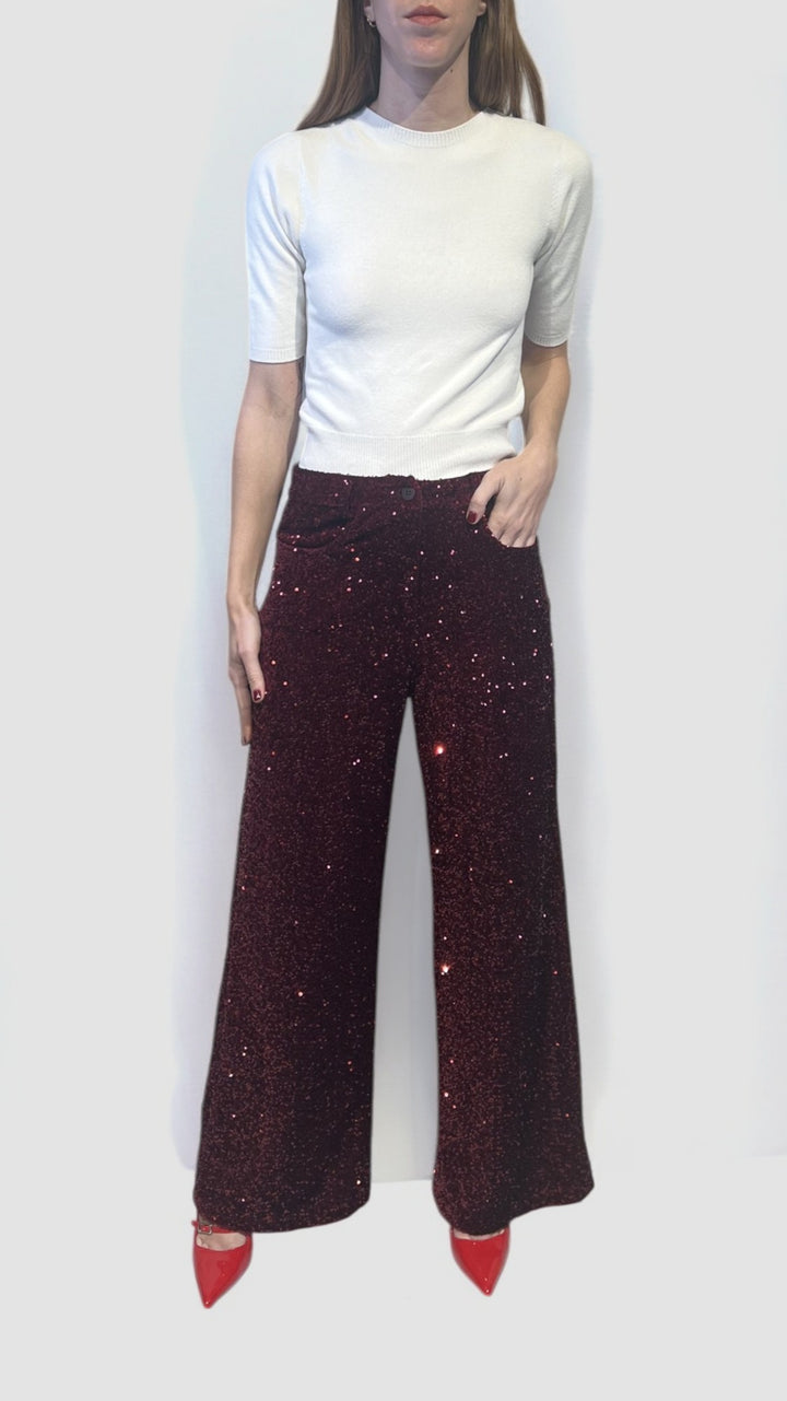 TENSIONE IN -  PANTALONI IN PAILLETTES