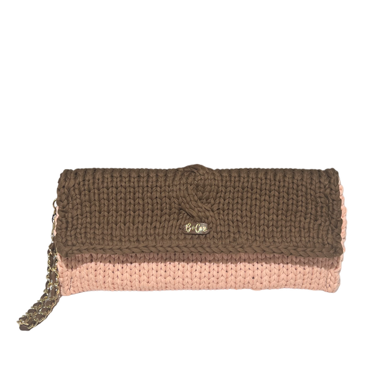 BOW AND CO. - BORSA CIRCE - Pink & Brown