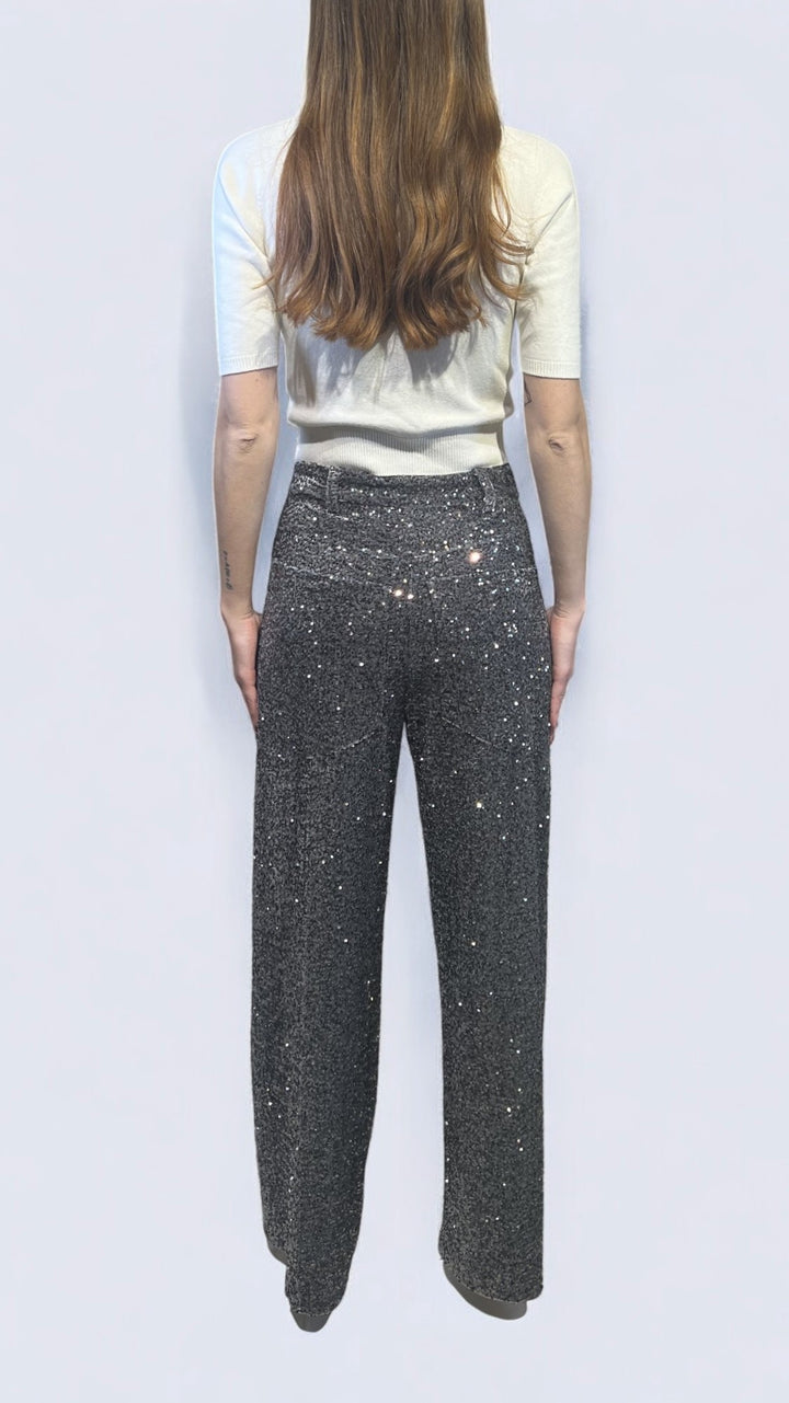 TENSIONE IN -  PANTALONI IN PAILLETTES