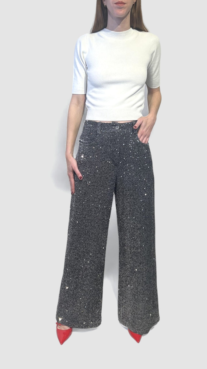 TENSIONE IN -  PANTALONI IN PAILLETTES