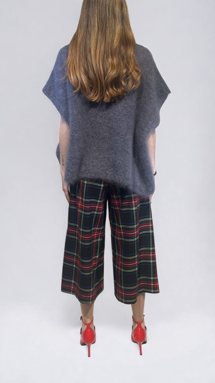 DIXIE - MAGLIA PONCHO COLLO ALTO