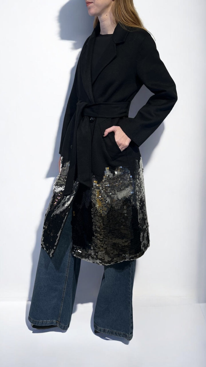 TENSIONE IN - CAPPOTTO CON PAILLETTES